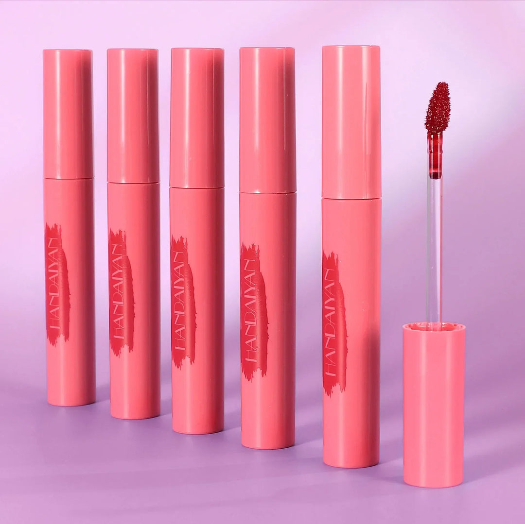 Rynx | Peel-Off Tattoo Mask Lip Gloss Lipstick Waterproof Long-Lasting Matte Lip Tint Red Brown Contour Tear-Off Lip Stain Cosmetics