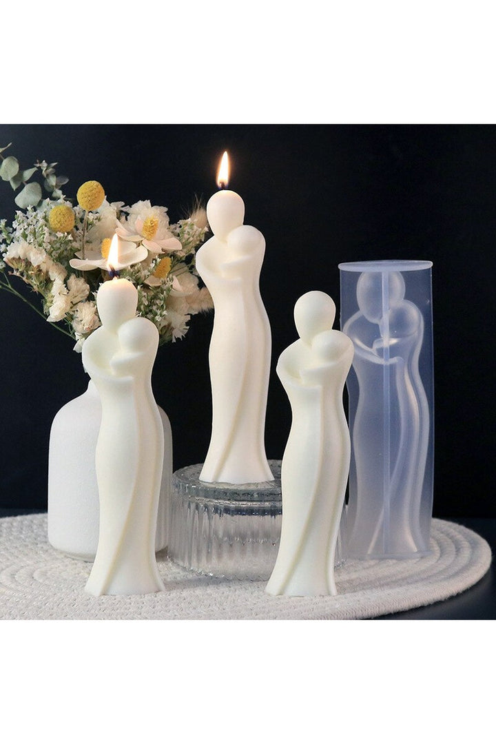 Lisslune | Couple Portrait Candle Shape