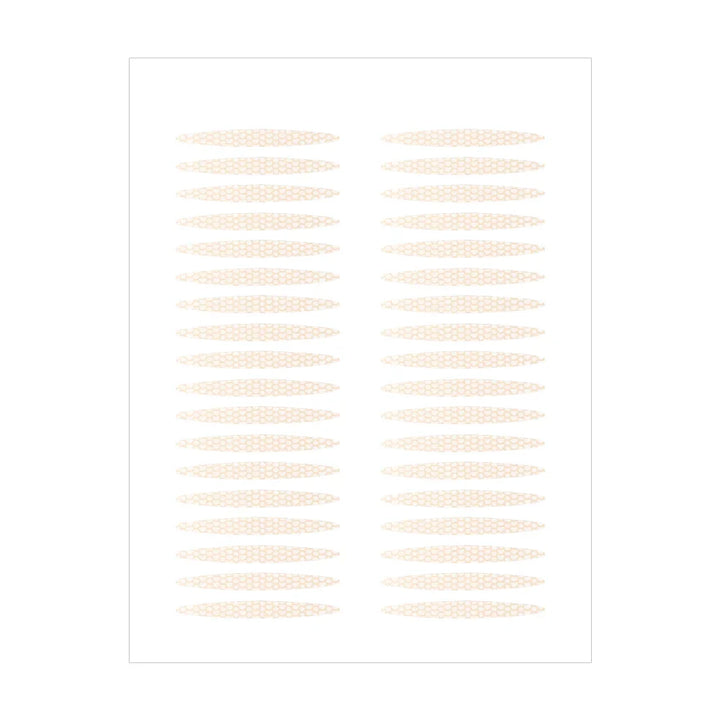 Rynx | Invisible Double Eyelid Patch Mesh Olive-shaped Eyelid Strips Self-adhesive Waterproof Sweat-resistant Natural Eyelifting Tape Makeup
