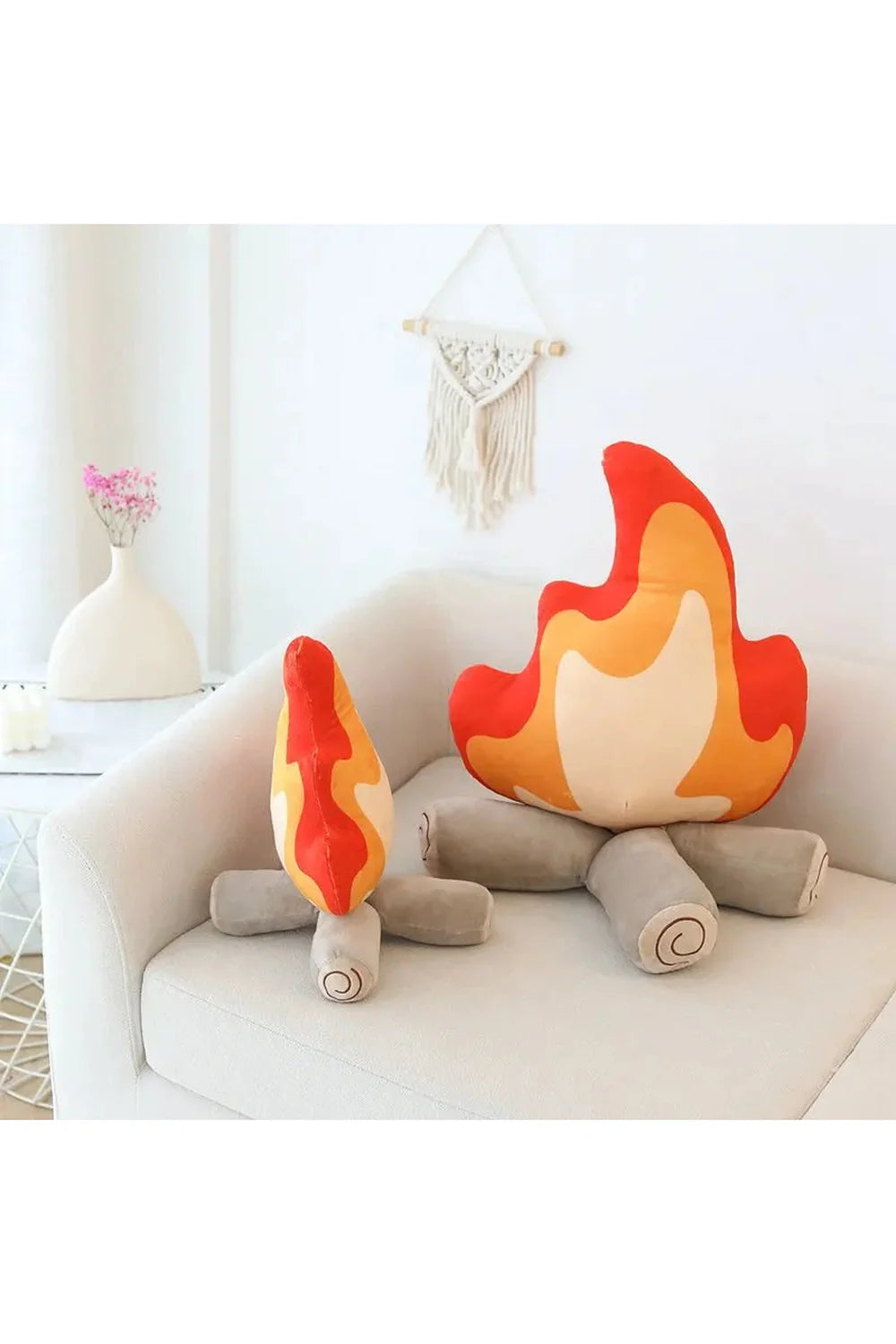 Lisslune | Campfire Plush Pillow
