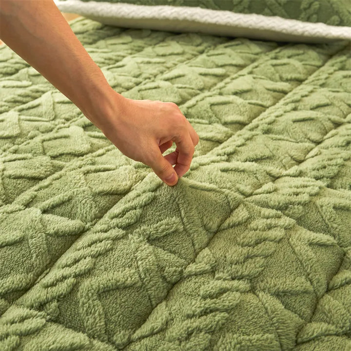 Lisslune | Thick Warm Winter Blanket Mattress Pad