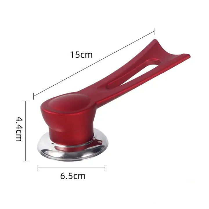 Lisslune | Replacement handle for pot lid – wood design with stainless steel base