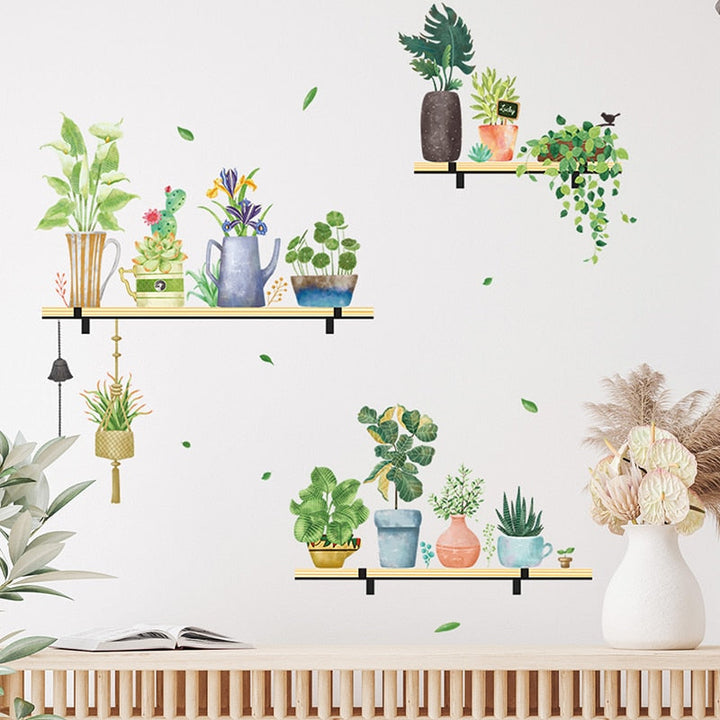 Lisslune | Nature Aura Plants Wall Stickers