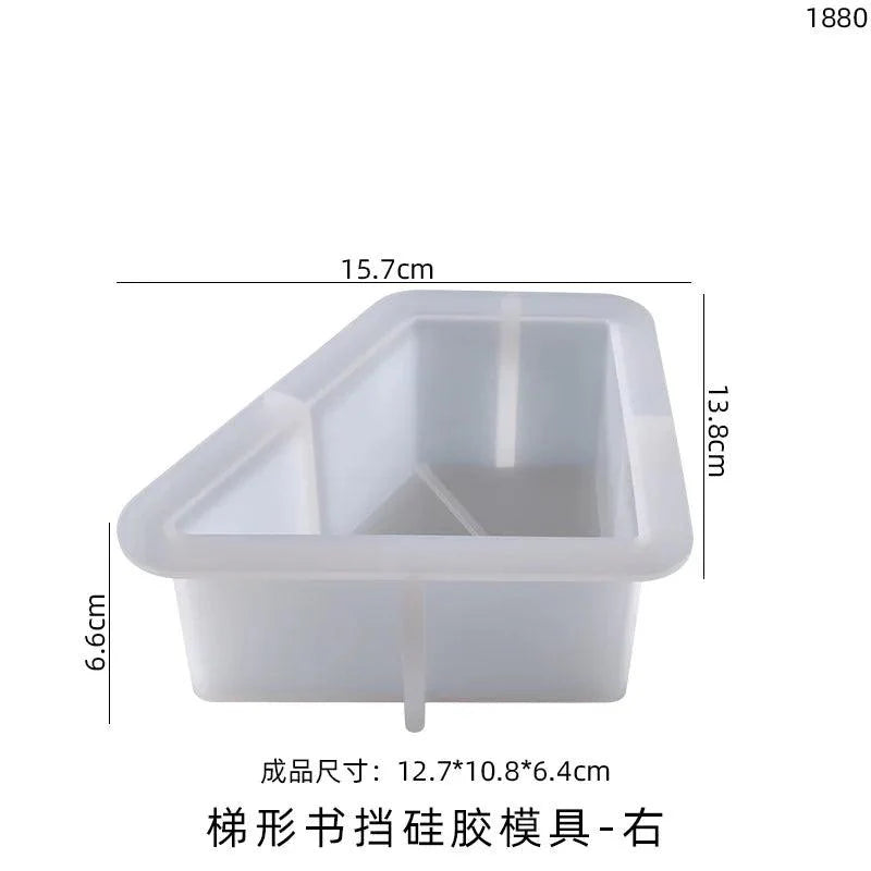 Lisslune | DIY Crystal Silicone Resin Molds – Large Cube, Heart, Round and Rectangular Geometry Molds for Resin Pouring