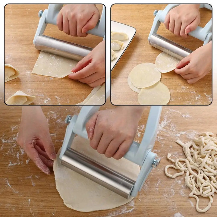 Lisslune | Easy Dough Maker Baking Stainless Steel Roller