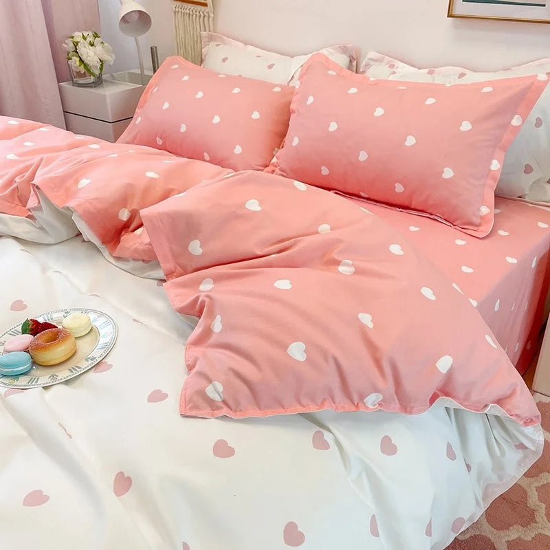 Rynx | Bedding Set Bedding 2 Bedroom Duvet Cover For Girls Adults Bedspread Bed Sheet Quilt Cover King 220x240 Cover