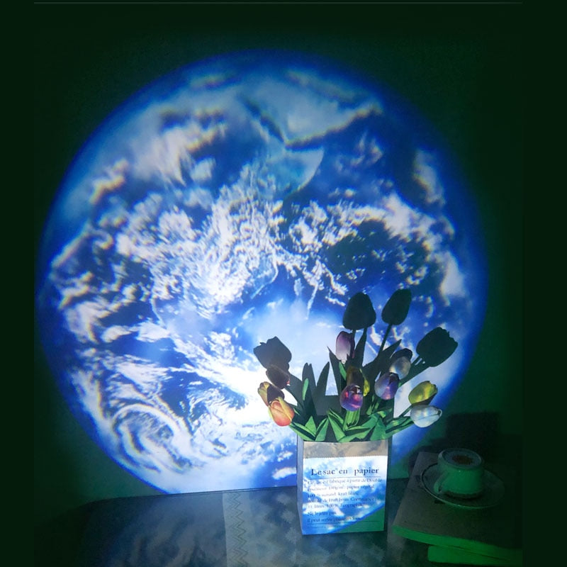 Lisslune | Mini Moon Projector Atmosphere Lamp