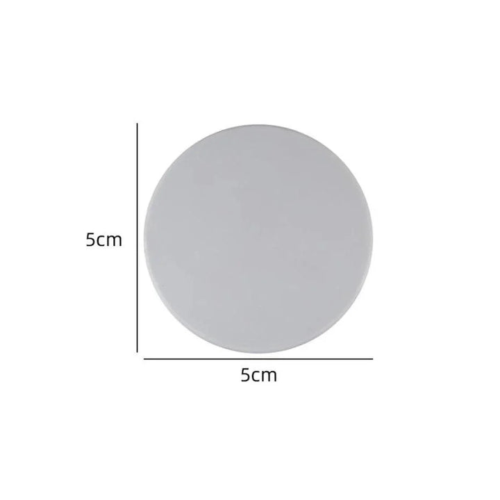Lisslune | Self-Adhesive Silicone Caps for Door Handles - Elegant Shock-Absorbing Wall Protectors (Single Unit)