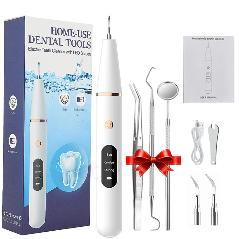 Lisslune | SmilePro Ultrasonic Tooth Tartar Remover – Effective Plaque Remover for Home