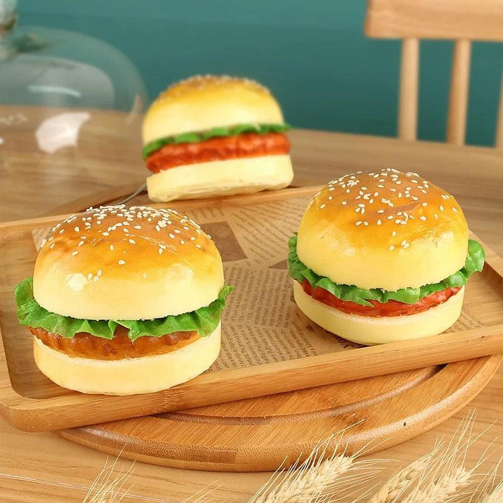 Lisslune | Lifelike Jumbo Big Mac Model - Ideal for Home Decor and Photography