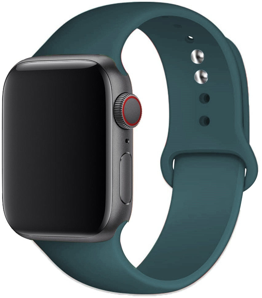 Lisslune | Silicone strap for Apple Watch Series 7/SE/3/4/5/6/8/Ultra