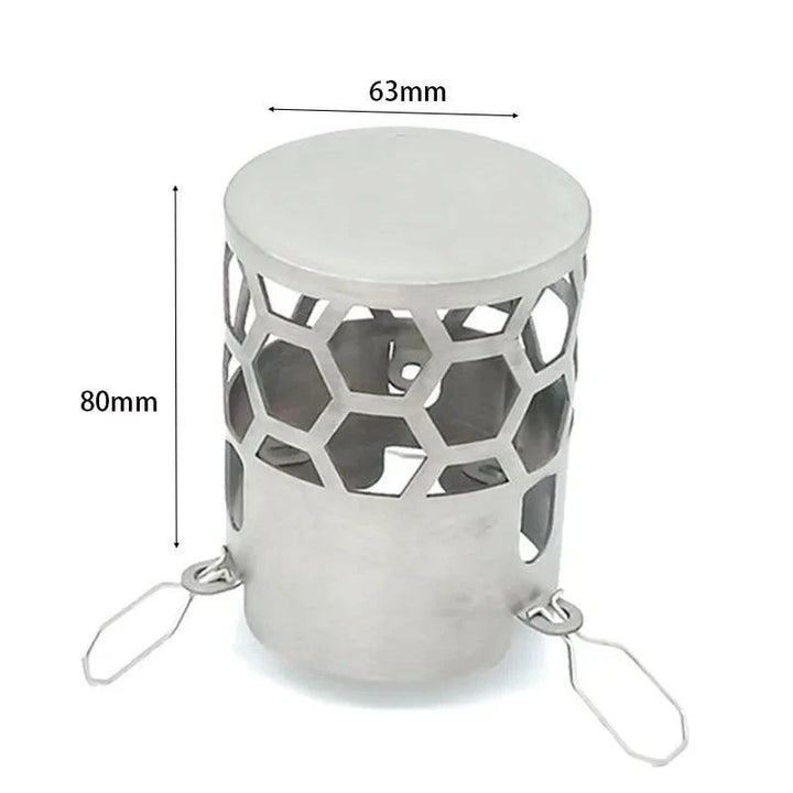 Lisslune | Stainless Steel Chimney Spark Guard and Rain Protection for Wood Stoves