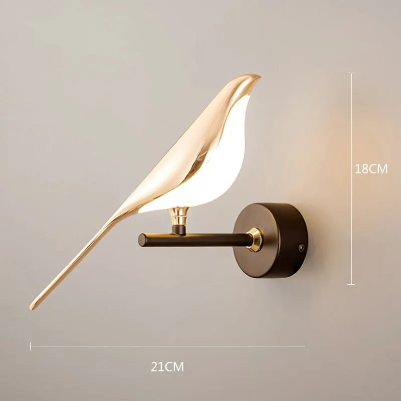 Lisslune | Nordic Magpie Wall Lamp