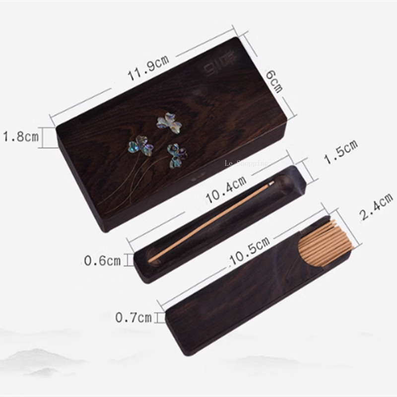 Lisslune | Mystic Portable Wood Incense Box