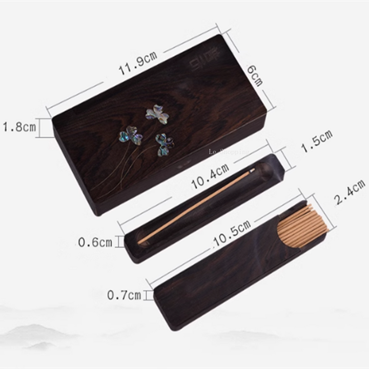 Lisslune | Mystic Portable Wood Incense Box