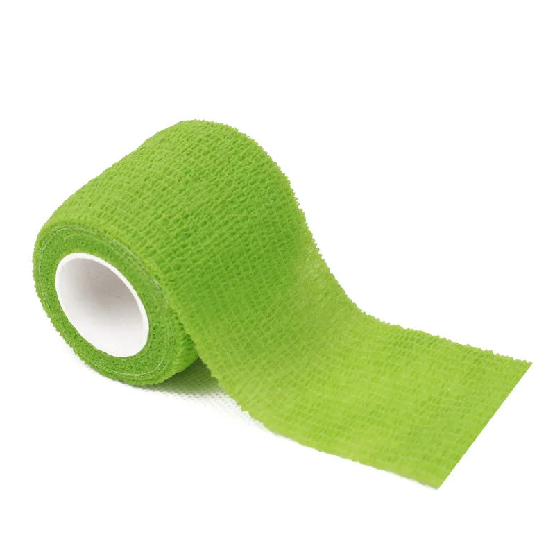 Rynx | 1/10 Roll Colored Sport Self-Adhesive Elastic Bandage Wrap Elastoplast For Knee Protectors Fingers Ankles Palms First-Aid Kit Pet Tool
