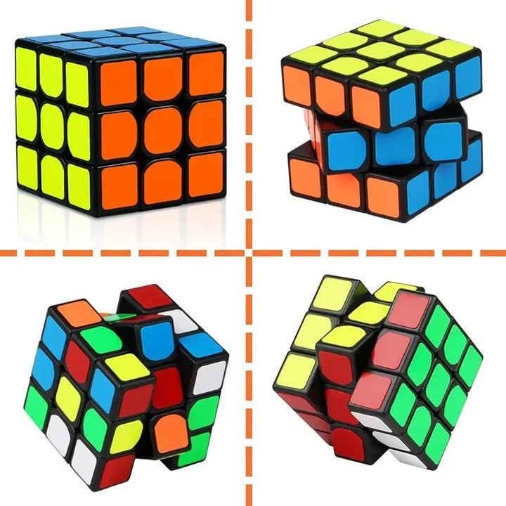 Rynx 10 pieces mini magic cubes children's birthday party gifts accessories children's learning toy goodie bag piñata filler price 3x3cm