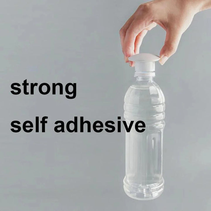 Lisslune | Self-Adhesive Silicone Caps for Door Handles - Elegant Shock-Absorbing Wall Protectors (Single Unit)