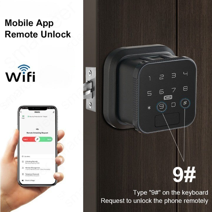 Lisslune | Keyless Entry Smart Wifi Electronic Fingerprint Lock