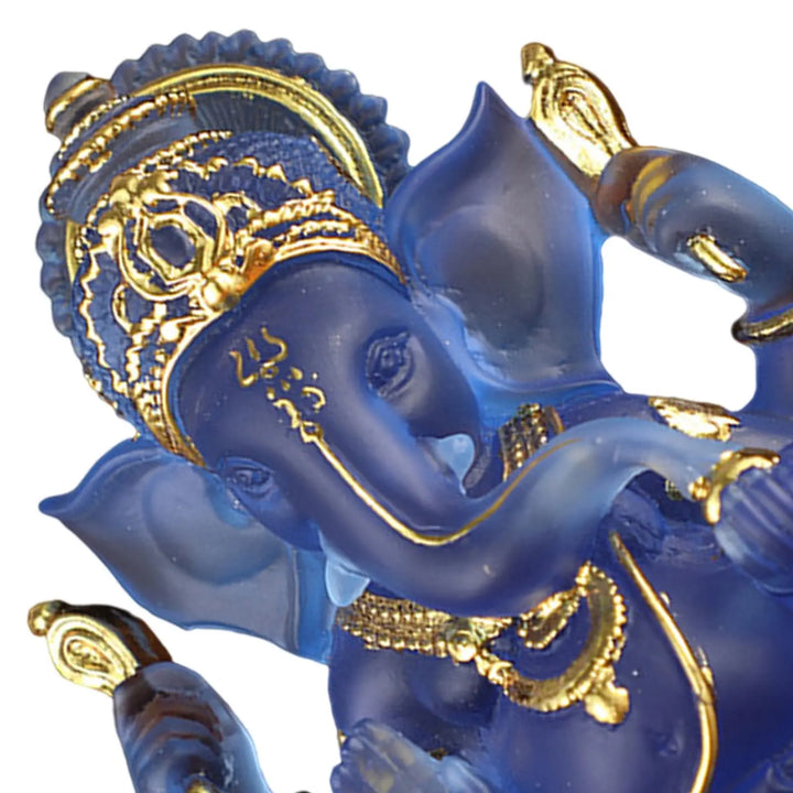 Lisslune | Rare colored semi-transparent Ganesh statues for luck in your home