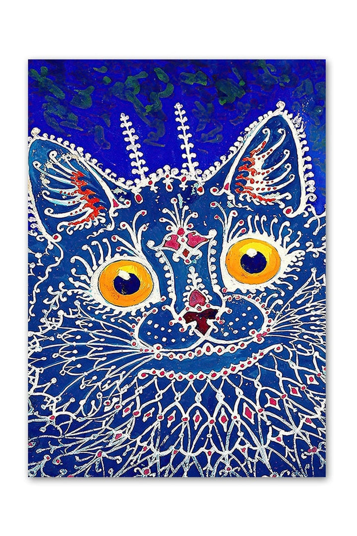 Lisslune | Wain Cats Psychedelic Poster