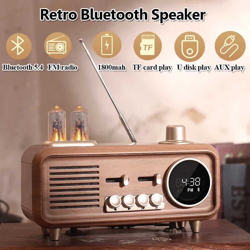 Lisslune | Nostalgia Sound Retro Bluetooth Speaker