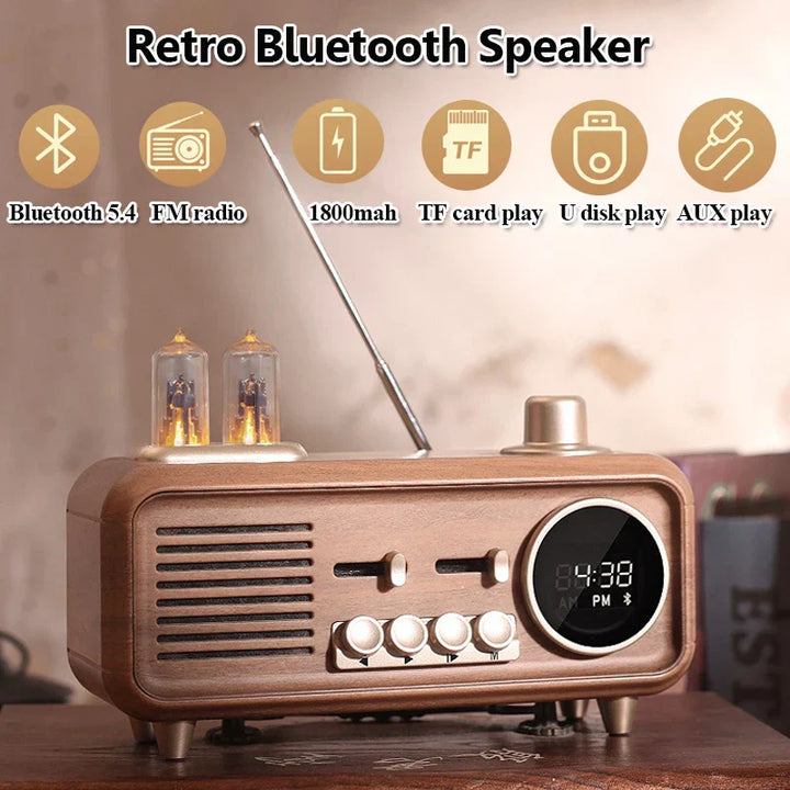Lisslune | Nostalgia Sound Retro Bluetooth Speaker