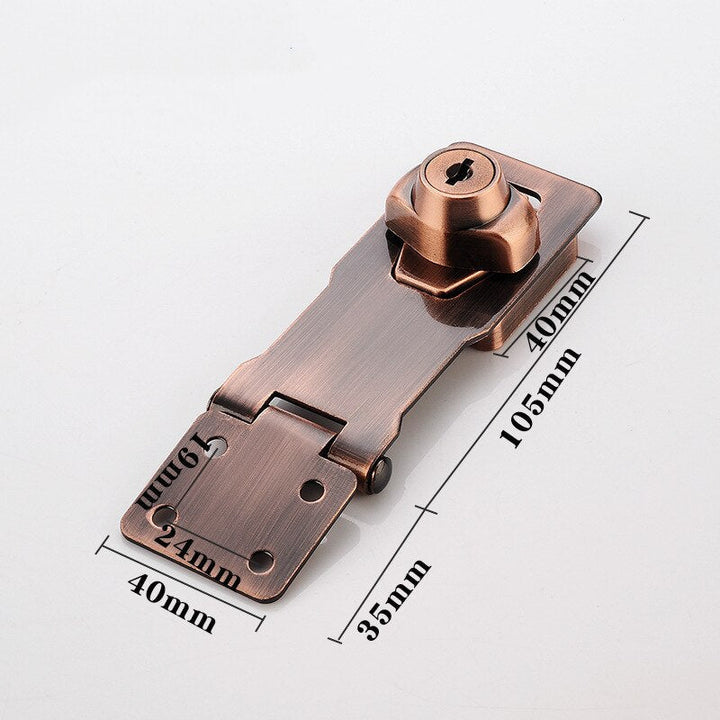 Lisslune | Cabinet Secure Stainless Steel Heavy Duty Drawer Lock