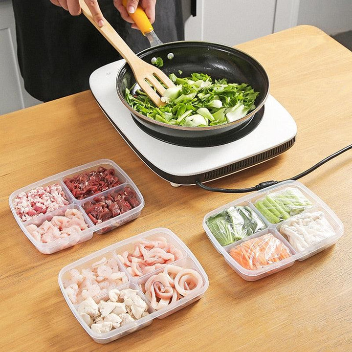 Lisslune | Smart-Fresh Food Storage Box for Meat, Vegetables and More