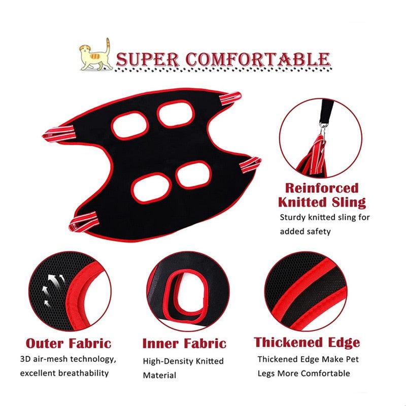 Lisslune | Stress-Free Pet Grooming Hammock - Ultimate Comfort for Your Furry Friends