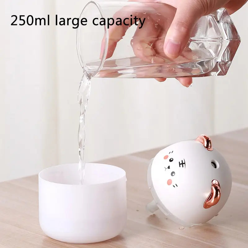 Lisslune | Cat night light air humidifier
