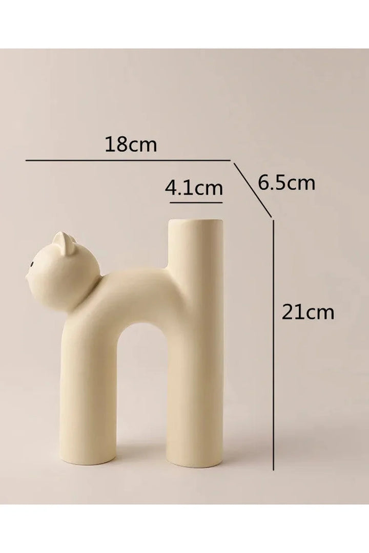 Lisslune | Cat head vase
