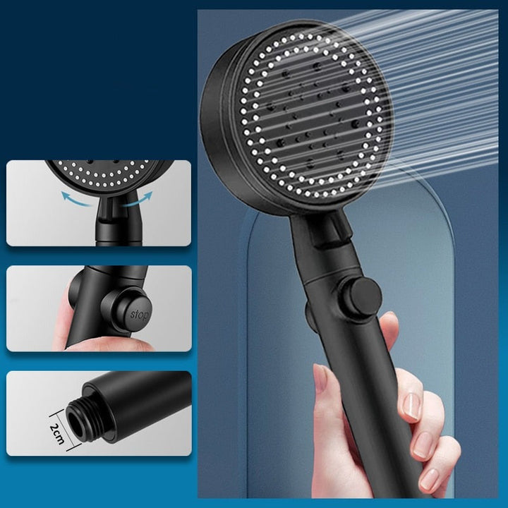 Lisslune | Adjustable Multi Mode High-Pressure Shower Head