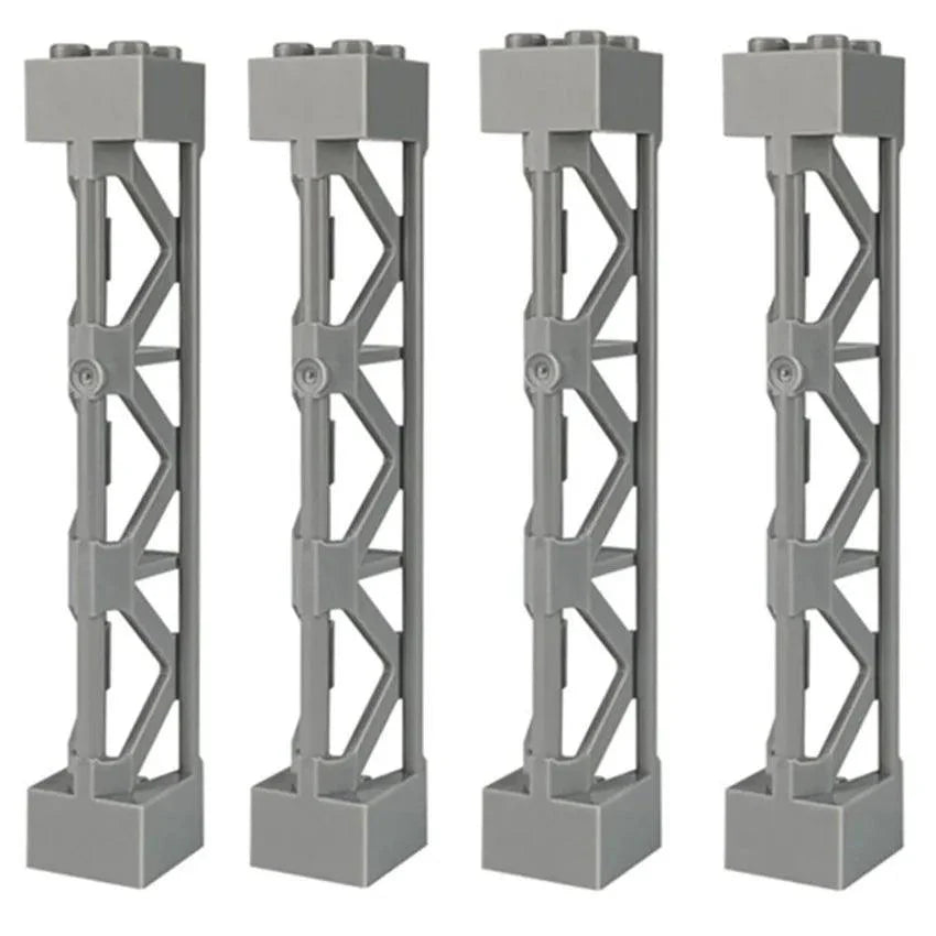 Lisslune | Military Adventure Building Block Set - 4-piece Creative Construction Kit for Children