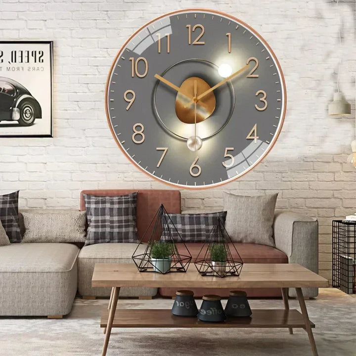 Lisslune | SilentTime – Digital Wall Clock in Classic Style