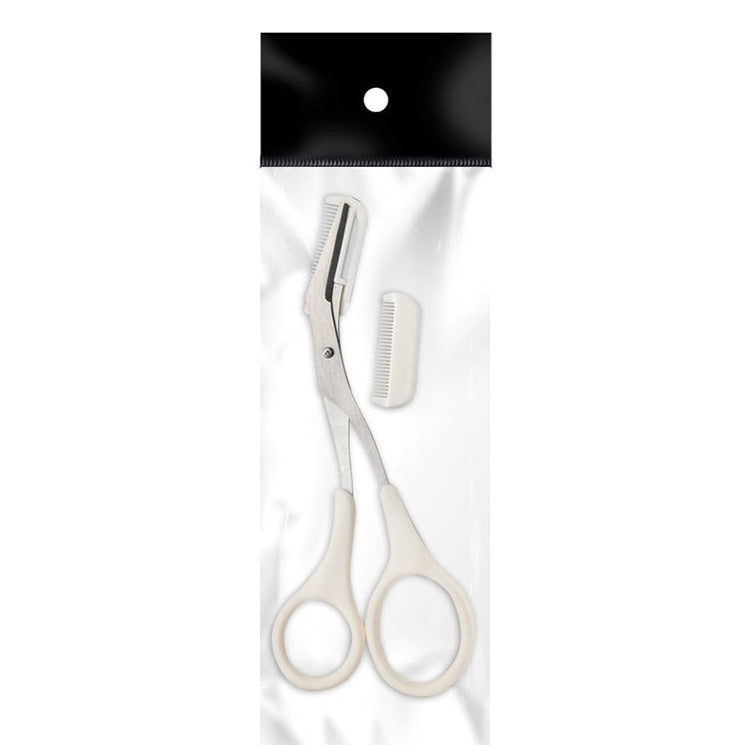 Lisslune | BrowPerfektor - Stainless Steel Eyebrow Scissors