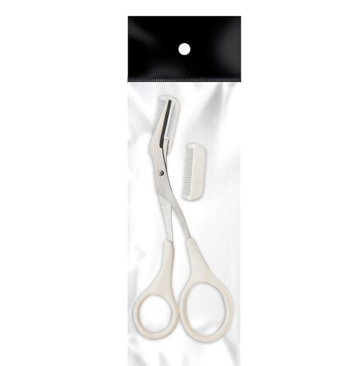 Lisslune | BrowPerfektor - Stainless Steel Eyebrow Scissors