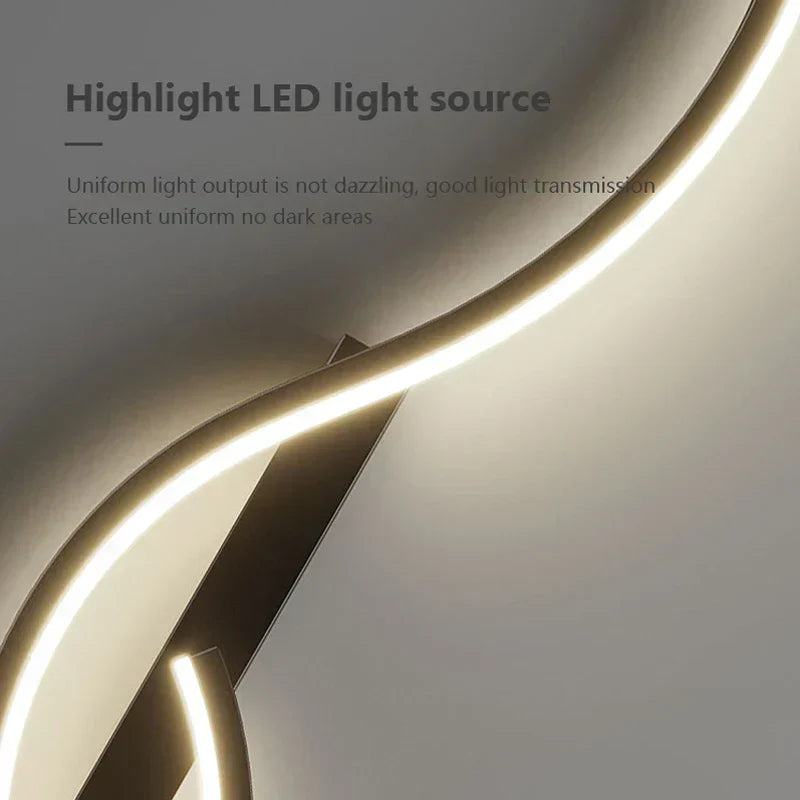 Lisslune | LED Lounge Wall Lights – Dimmable Silicone Wall Lamp for Bedroom, Living Room, and Corridor, Modern Home Lighting Solution