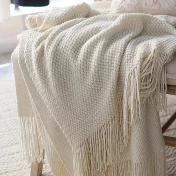 Lisslune | CREAM WHITE BLANKET