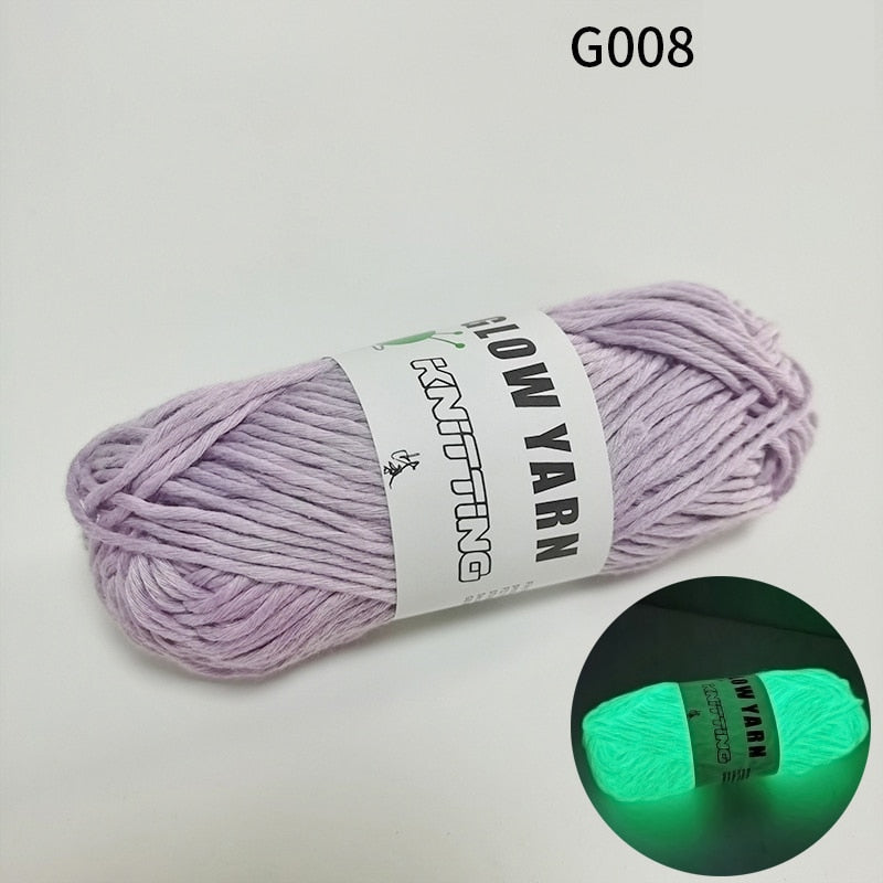 Lisslune | Sparkle Glow Luminous Knitting Yarn