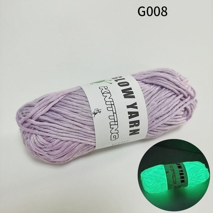 Lisslune | Sparkle Glow Luminous Knitting Yarn