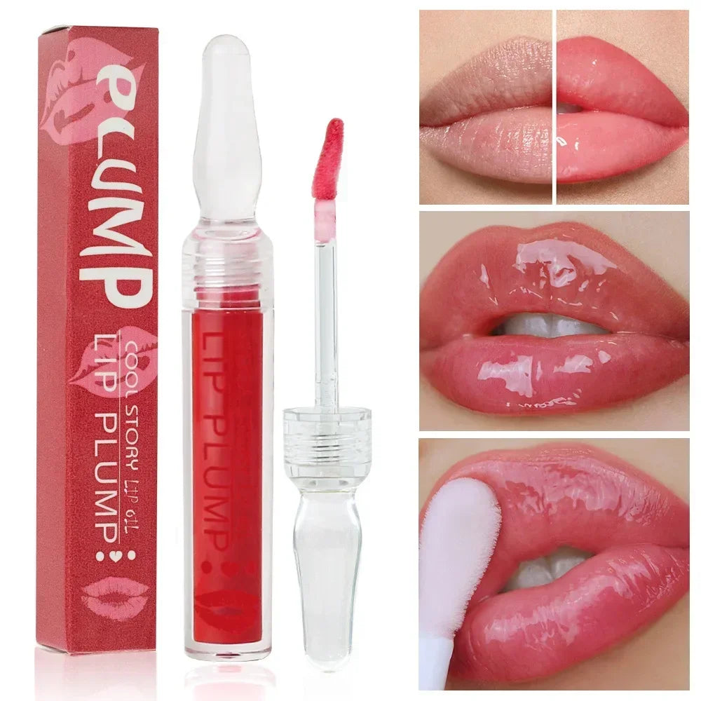 Rynx | Lip Plump Serum Increase the elasticity of the lips Instantly volumizing essential oils Reduce fine lines Moisturize Care Sexy lip care