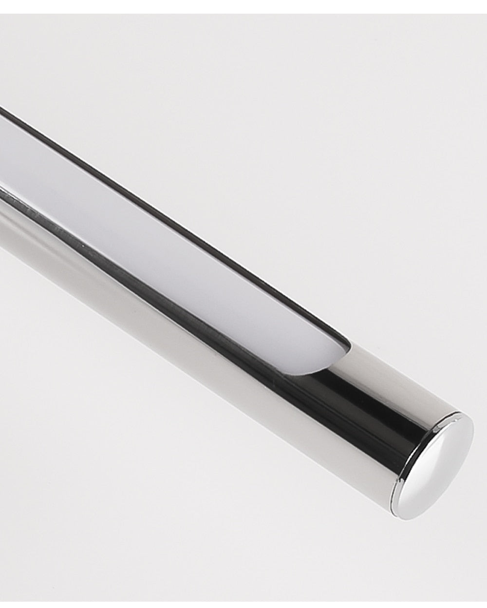 Lisslune | 80-100cm LED wall lamp - Modern black/silver wall light for the bathroom, internally mounted picture light
