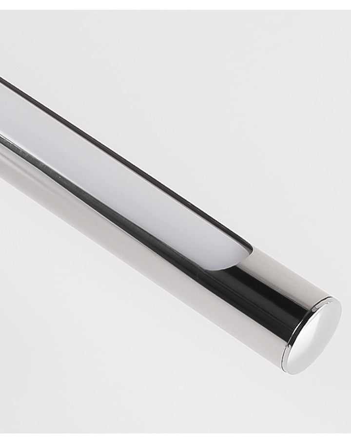Lisslune | 80-100cm LED wall lamp - Modern black/silver wall light for the bathroom, internally mounted picture light
