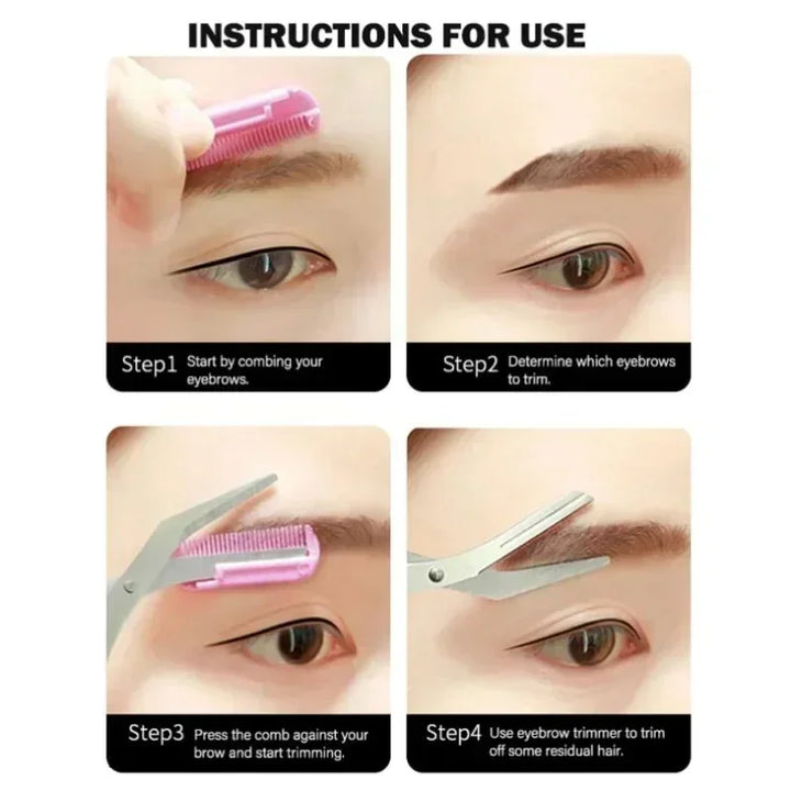 Rynx | 1/3/5pcs Eyebrow Razor New Safe Eyebrow Scraper Eyebrow Knife for Female Beginners Student Girls Face Razor Face Hair Remover