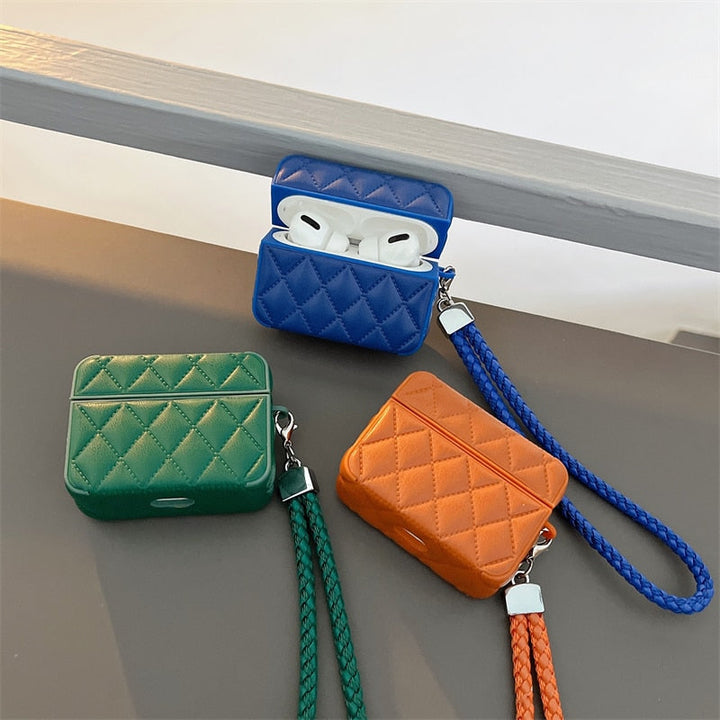 Lisslune | Luxurious leather protective case for Apple AirPods 2 3 Pro in handbag look