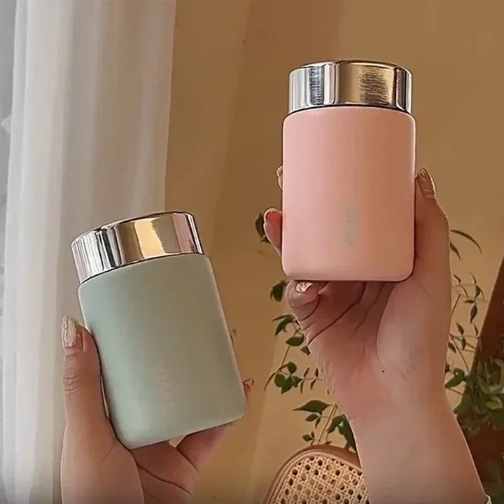Lisslune | 230ml Mini 316 Stainless Steel Portable Thermos - Pocket Vacuum Bottle
