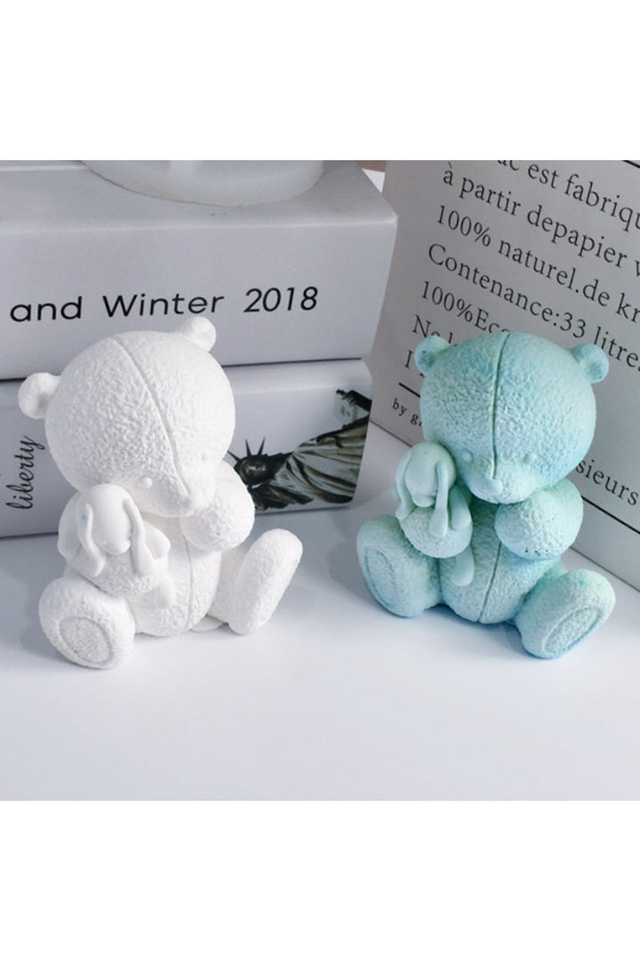 Lisslune | Bear-shaped candle mold