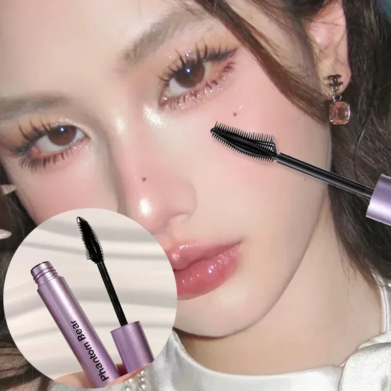Rynx | Black Brown Mascara Waterproof Long-lasting Lengthening Eyelashes Length-Effective Eyelashes Mascara Purple Eyelashes Makeup Cosmetics