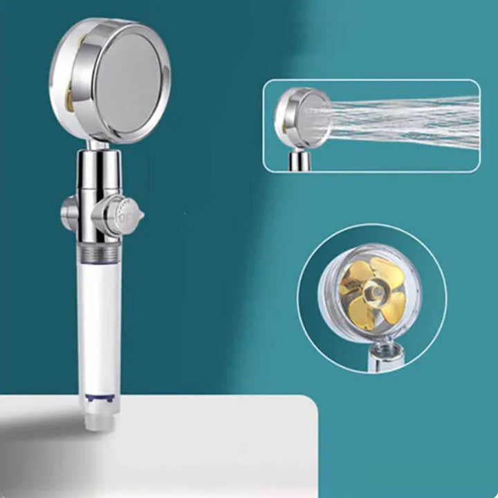 Lisslune | 360° Rotatable Shower Head With Water Saving & High Pressure Function